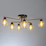 Потолочная люстра Arte Lamp MANCHESTER A7045PL-6BK — изображение 2