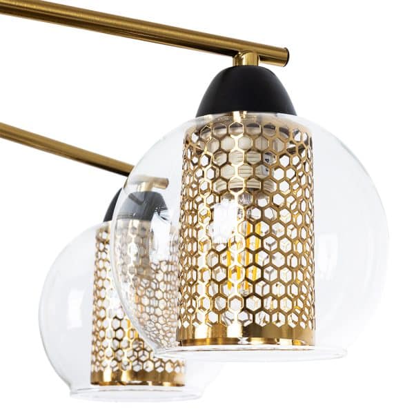 Потолочная люстра Arte Lamp MANCHESTER A7045PL-8BK — изображение 4