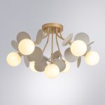 Потолочная люстра Arte Lamp PEACOCK A1369PL-7GY — изображение 2