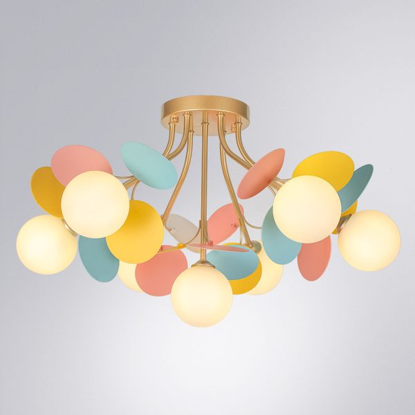 Потолочная люстра Arte Lamp PEACOCK A1369PL-7MD — изображение 2