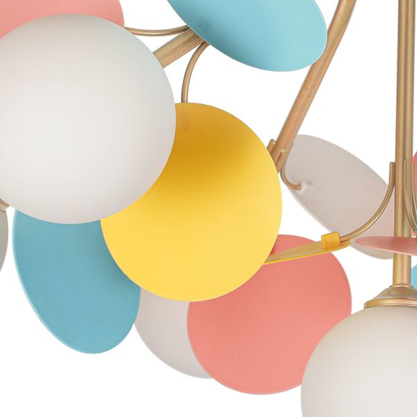 Потолочная люстра Arte Lamp PEACOCK A1369PL-7MD — изображение 3