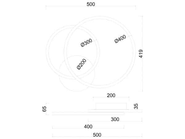 Потолочная люстра ARTE LAMP SIERRA A2211PL-2WH — изображение 3