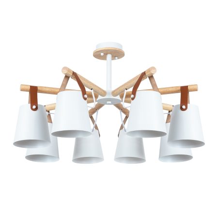 Потолочная люстра Arte Lamp THOMAS A7032PL-8WH