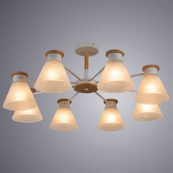 Потолочная люстра Arte Lamp TYLER A1031PL-8WH — изображение 2
