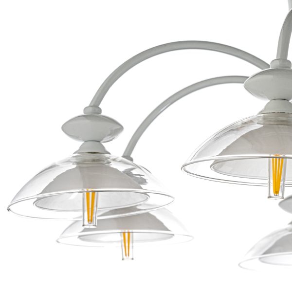 potolochnaja-ljustra-arti-lampadari-noventa-e-1.1.7-w-1 Потолочная люстра Arti Lampadari Noventa E 1.1.7 W — изображение 2