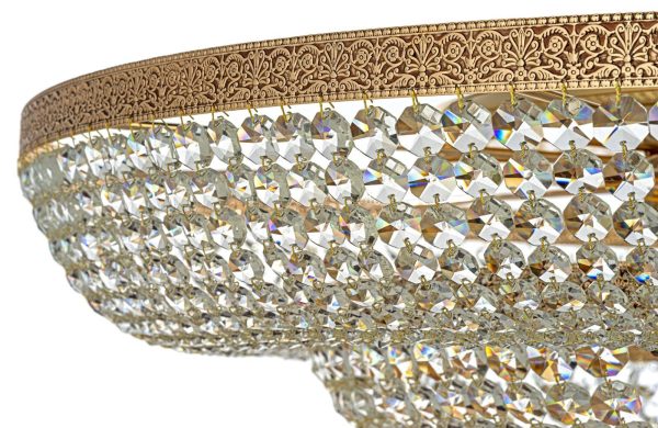 potolochnaja-ljustra-arti-lampadari-santa-e-1.8.100.100-g-2 ПОТОЛОЧНАЯ ЛЮСТРА ARTI LAMPADARI SANTA E 1.8.100.100 G — изображение 3