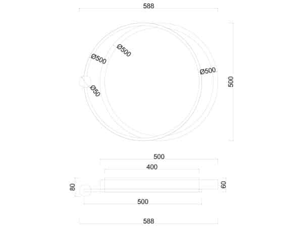 Потолочный светильник ARTE LAMP ALSAFI A2657PL-1WH — изображение 2