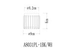 Потолочный светильник Arte Lamp ATRIA A8031PL-1WH — изображение 2