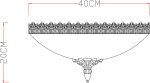Потолочный светильник Arte Lamp CROWN A4541PL-3WG — изображение 4