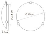 Потолочный светильник Arte Lamp PLAIN A3720PL-2CC — изображение 4