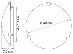 Потолочный светильник Arte Lamp PLAIN A3720PL-3CC — изображение 4