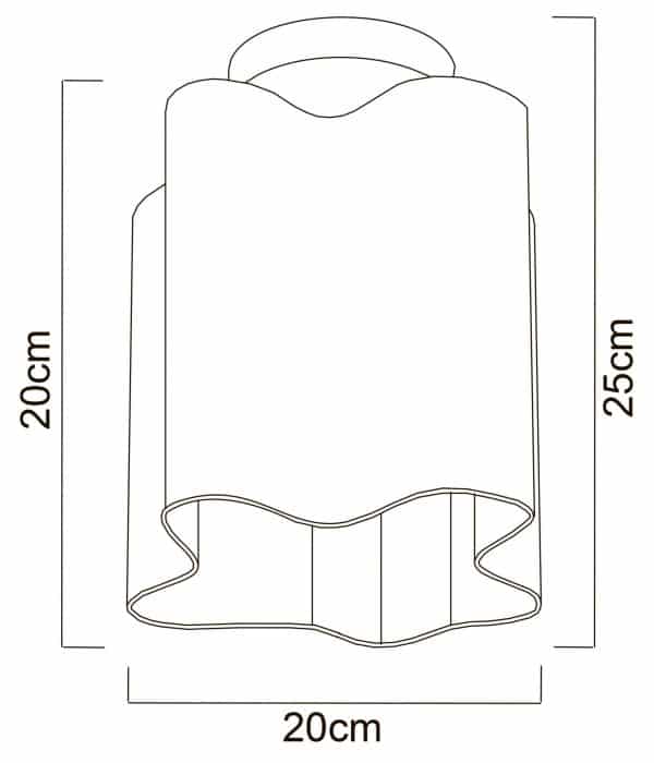 Потолочный светильник Arte Lamp SERENATA A3459PL-1AB — изображение 5