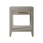 Прикроватная тумба "Кларенс" gray