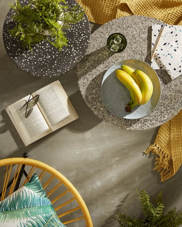 Приставной столик Melano терраццо черный — изображение 3