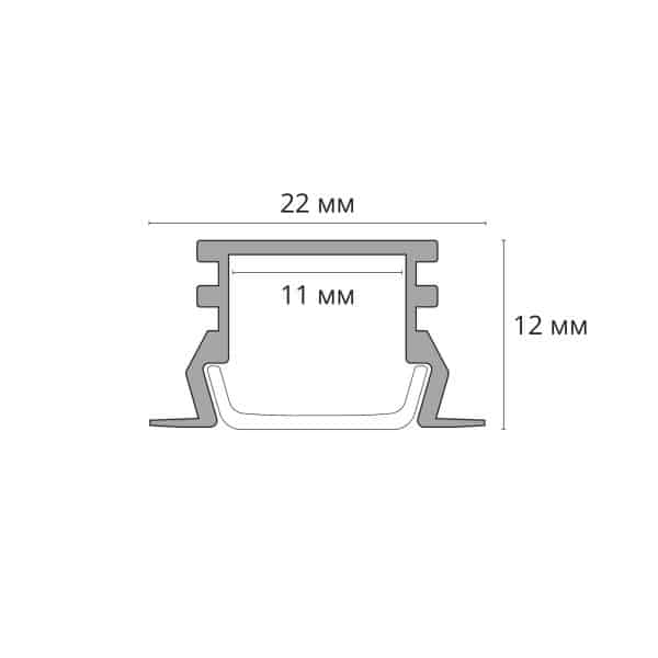 Профиль для ленты Arte Lamp INTEGRATION A221205R — изображение 2