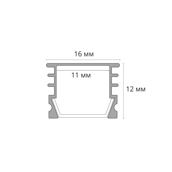 Профиль для ленты Arte Lamp SURFACE A161205S — изображение 2
