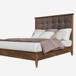 Кровать 120×200 с мягким изголовьем