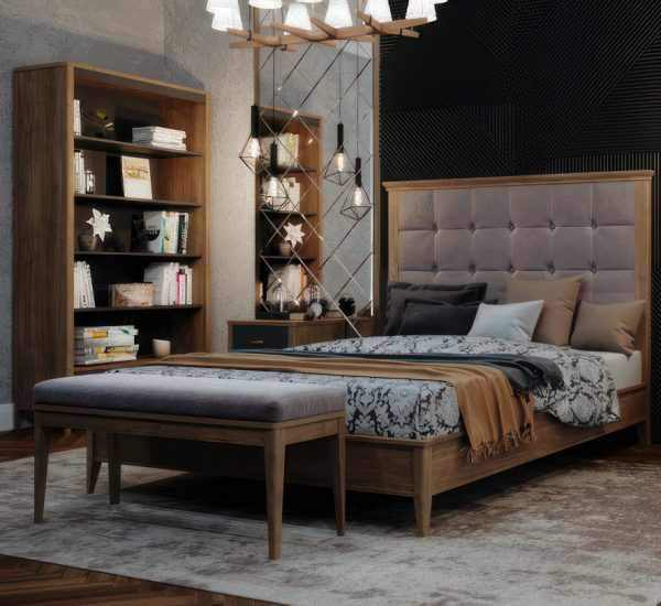 Кровать 120×200 с мягким изголовьем — изображение 7