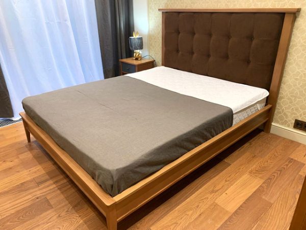 Кровать 140×200 с мягким изголовьем — изображение 8