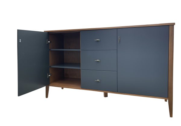 Комод широкий 3 ящика + 2 распашн. фасада — изображение 6