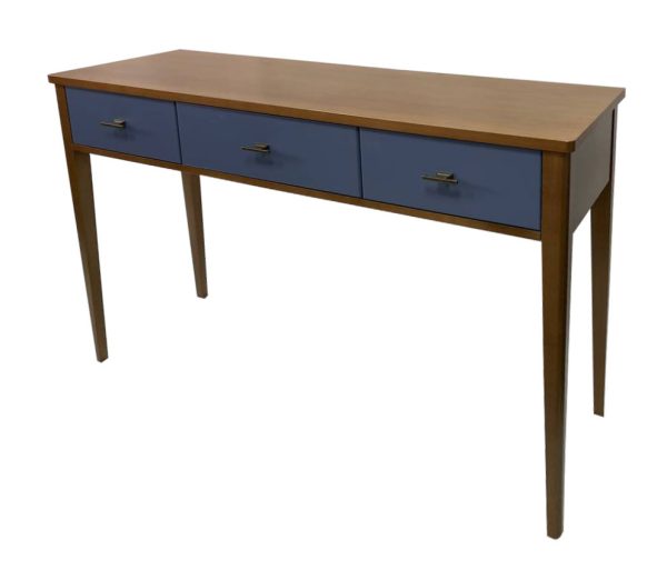 Стол-консоль 3 ящика лилово синего цвета — изображение 7