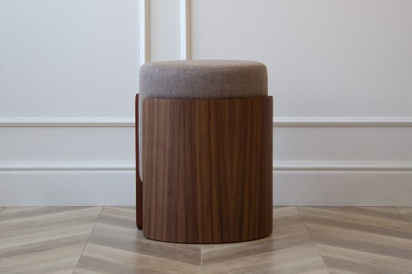 Пуф Lagom (капучино твид, орех) — изображение 3