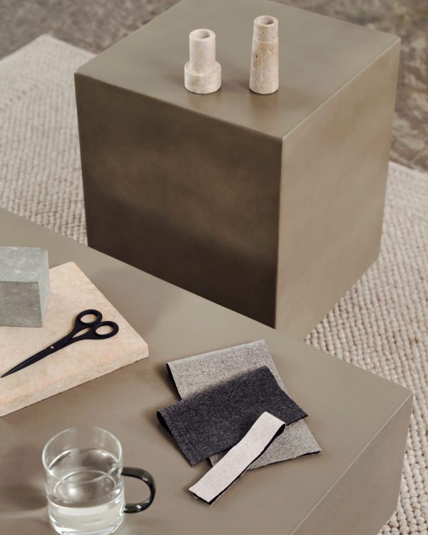 Rustella Приставной столик из цемента 35 x 35 см — изображение 3