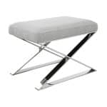 Серая банкетка “Роан”