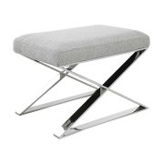 Серая банкетка “Роан”