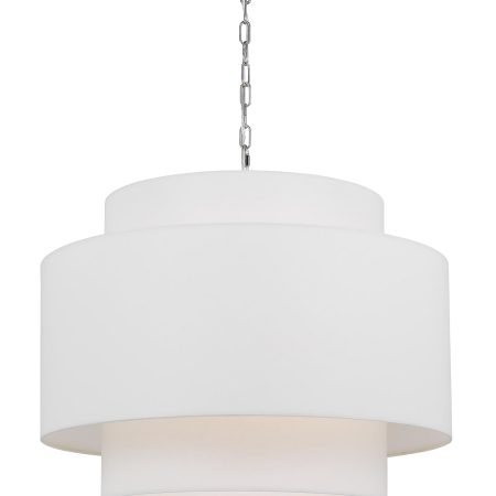 Серебряная люстра “Ларедо”