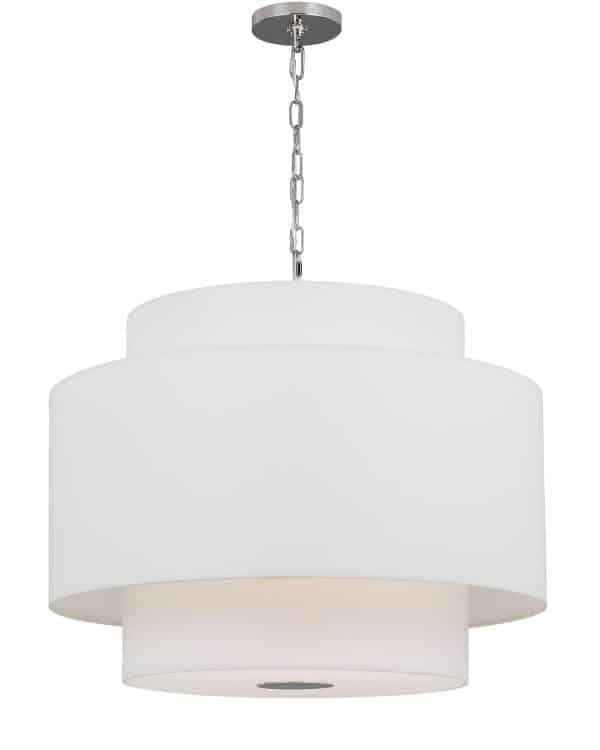 Серебряная люстра “Ларедо”