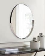 Серебряное настенное зеркало “Хамбл” — изображение 3