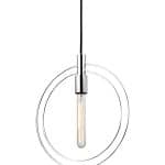 Серебряный подвесной светильник “Бекки”