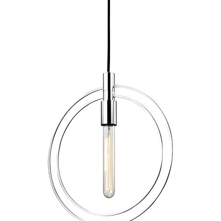 Серебряный подвесной светильник “Бекки”