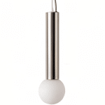 Серебряный подвесной светильник “Кло”