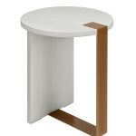 Серый приставной столик “Дидье”