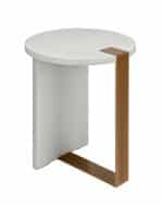 Серый приставной столик “Дидье”