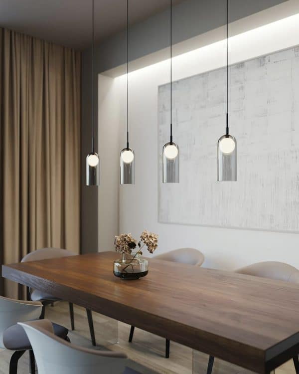 Серый светодиодный подвес “Риан” — изображение 2