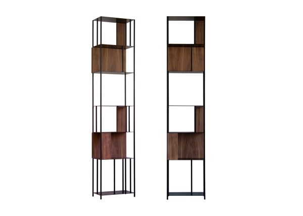 set-2-iz-panelej-dlja-stellazha-stripe-oreh-1 Сет №2 из панелей для стеллажа Stripe (орех) — изображение 2