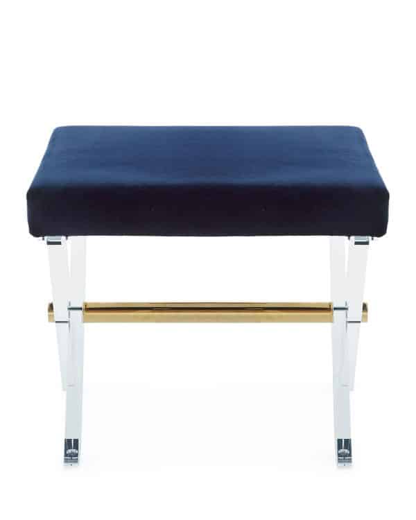 Синяя банкетка “Эйдан”