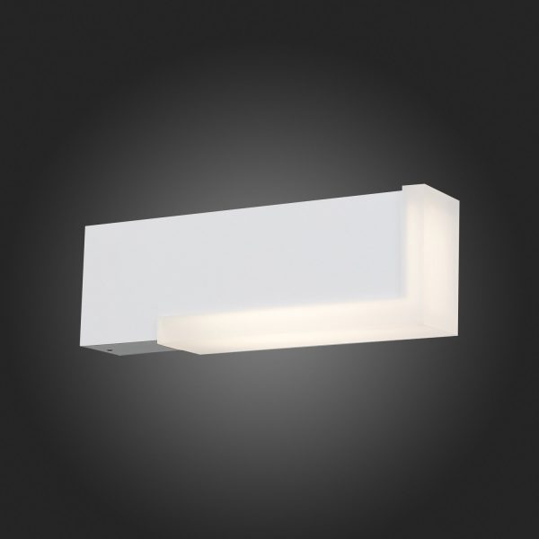 SL096.501.02 Светильник уличный настенный ST-Luce Белый/Белый LED 1*6W 4000K POSTO — изображение 5