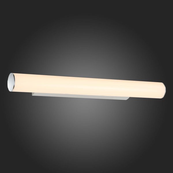 SL439.161.01 Светильник настенный ST-Luce Хром/Белый LED 1*18W 3000K Настенные светильники — изображение 2