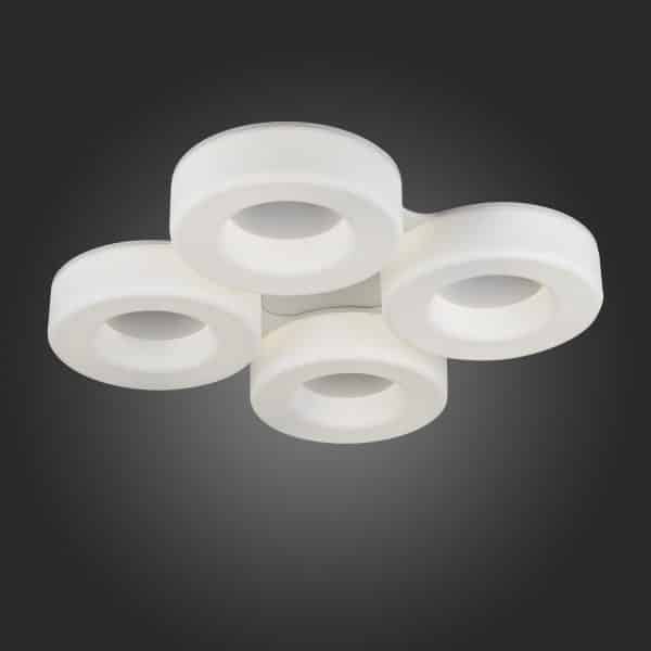 SL886.552.04 Светильник потолочный ST-Luce белый/ LED 4*24W 4100K LORDIN — изображение 2