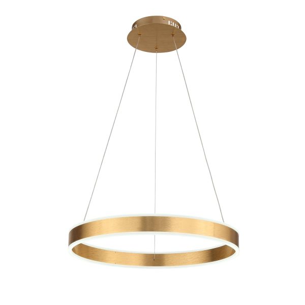 SL944.203.01 Люстра подвесная ST-Luce Анодированный золотой/Белый LED 1*40W 3000K-6000K ONZE — изображение 3