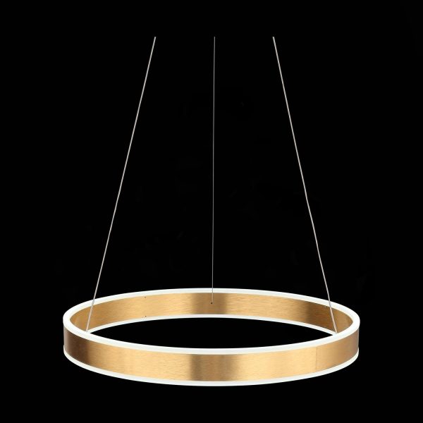 SL944.203.01 Люстра подвесная ST-Luce Анодированный золотой/Белый LED 1*40W 3000K-6000K ONZE — изображение 4