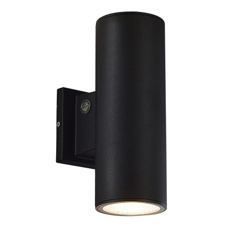 SL9530.411.01 Светильник уличный настенный ST-Luce черный LED 1*15/20/25W 2700/3000/3500/4000/500 TUBO