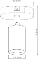 Спот Arte Lamp AQUARIUS A3226AP-1WH — изображение 3