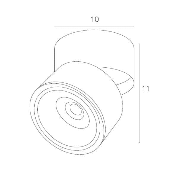 Спот Arte Lamp ARCTURUS A7715PL-1BK — изображение 5