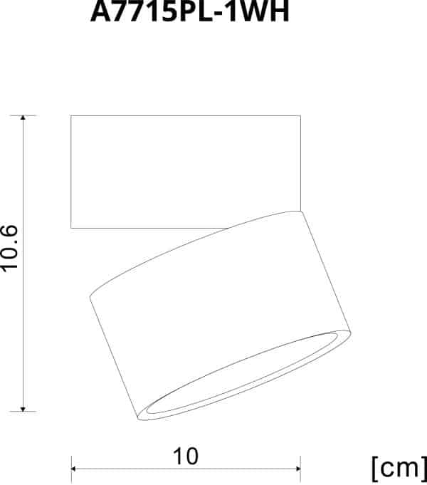 Спот Arte Lamp ARCTURUS A7715PL-1WH — изображение 5
