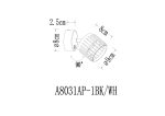 Спот Arte Lamp ATRIA A8031AP-1WH — изображение 2